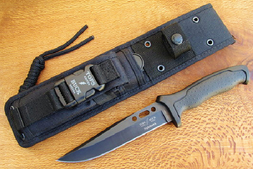 Buck TOPS Nighthawk Hunting Knife